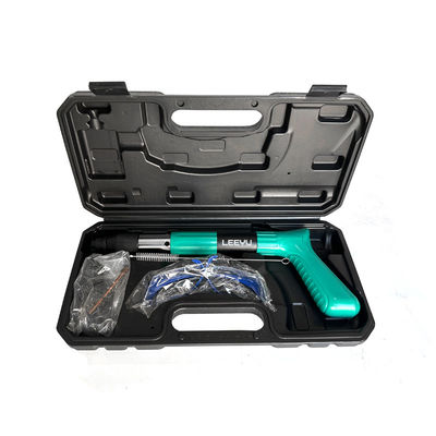Un pistolet à clous en acier vert mini 4 engrenages Pouvoir réglable pour le plafond pour une longueur maximale de clous de 2 pouces
