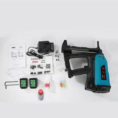 Pistolet à clous à air sans fil à gaz électrique portable GSN50 pour fenêtres et portes en béton
