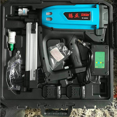 Pistolet à clous à air sans fil à gaz électrique portable GSN50 pour fenêtres et portes en béton