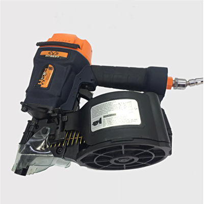 Grade industriel HYBEST HPCN55 Pneumatique à bobine d'alimentation pistolet à clous pour acier plastique