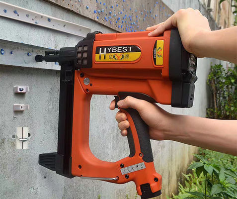 Portable HYBEST GSR40 Batterie au lithium-ion Nailer à gaz pour la décoration et la construction