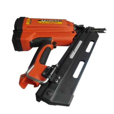 Pistolet à clous à carreaux à gaz orange à forte capacité pour la construction et la décoration