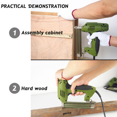 2000W Outils électriques d'alimentation électrique Stapler pistolet électrique Staple 10-30mm 1,6kg 2 en 1 cadre Tacker