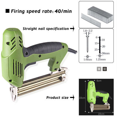Pistolet électrique à grappille de qualité industrielle 10-30 mm à clous droits 40/min Spécial Voltage N/A