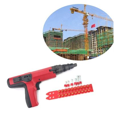Pistolet à clous en béton polyvalent en acier de qualité industrielle pour la construction de bâtiments