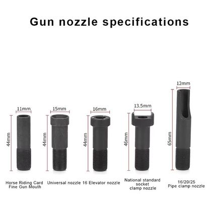 Pistolet à clous alimenté par batterie au lithium de 8000 mAh DCCN100X2 Concrete Nailer pour un clous lisse