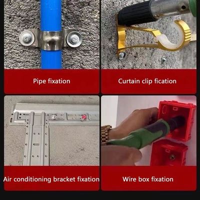Outils de fixation de plafond silencieux pour la maison Mini-poignard pour le tir de plaque métallique de béton