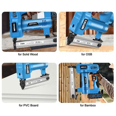 Charge pratique à la batterie de 21 V Brad Nailer pour le travail du bois et le tapissage
