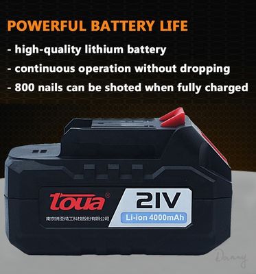 Améliorez vos travaux de construction avec un clou de béton DCCN40A alimenté par batterie pure