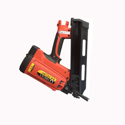 378*374*110mm Dimension 34 degrés Lithium Gas Cadrage pistolet à clous pour 2 pouces Min longueur de clous