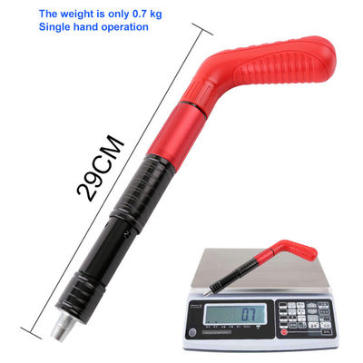 Tir à ongles manuel en acier et en plastique de 33 cm pour l'installation de décorations de fixations