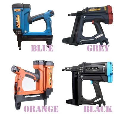Pistolet à clous en béton polyvalent à pile à combustible gris pour projets de construction lourds