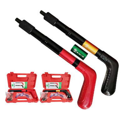 Outils électriques de construction en acier rouge et en plastique
