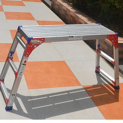 Tabouret de plateforme de travail pliable de 120 cm de hauteur pour le lavage des voitures et l'escalade domestique