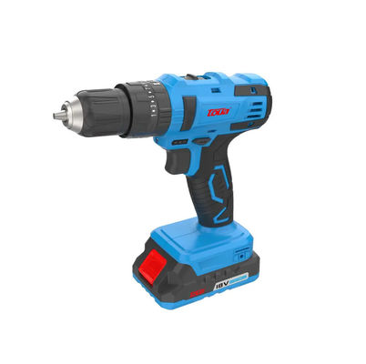 Forage sans fil de 18 V de qualité industrielle avec batterie Li-Ion de 2,0 Ah Type de vitesse variable