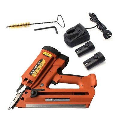 Longueur maximale de l'ongle de 2 1/2 IN 7.2V batterie lithium-ion Tête coupée cadre d'ongle en bois GFN3490