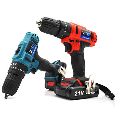 DCD180 21V Forage sans fil 21v Force de puissance à double vitesse Batterie lithium-ion couple nominal 32 NM