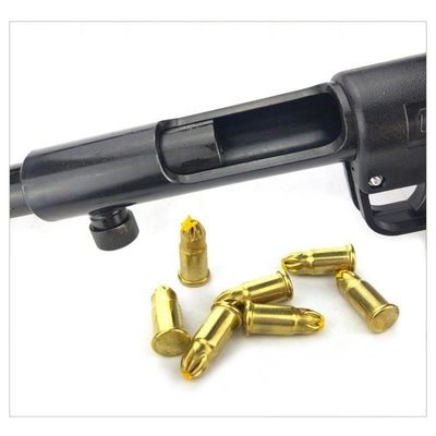 Pistolet à clous en acier à plaque métallique industrielle avec source d'alimentation manuelle et charge de poudre S1/S3
