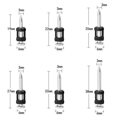 Des clous de la norme ISO BX3 pour les fixations de bâtiments durables en béton et en acier