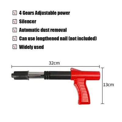 Pistolet à rivets silencieux automatique supporté par OEM pour fixation au plafond et au mur
