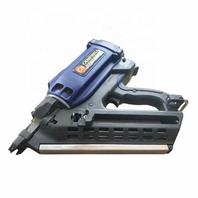 Batterie au lithium-ion 7.4V 1.2Ah Nailer sans fil 34 degrés pistolet à clous à gaz 50-90mm