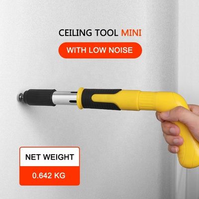 Réduction du bruit Mini-outil de plafond manuel pistolet à clous intégré pour une longueur maximale de clous 2 pouces