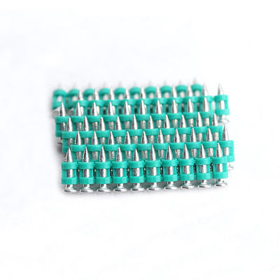 Pins à entraînement à gaz à tête plate pour les clous en bandes de plastique collés pour la galvanisation mécanique