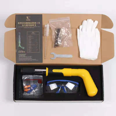 Réduction du bruit Mini-outil de plafond manuel pistolet à clous intégré pour une longueur maximale de clous 2 pouces