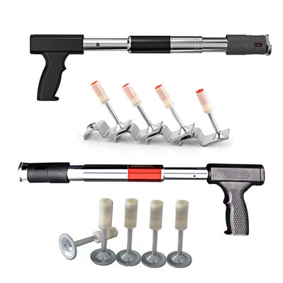 Outil de pistolet à clous de plafond industriel avec 4 niveaux de puissance réglables et construction en métal