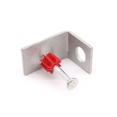 Pistolet à ongles électro-galvanisé à poudre actionné avec laveuse à 90 degrés et longueur de tige de 25 mm