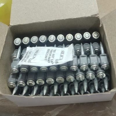 DX460 Fluted Shank Magazine Collated Strip Drive Pin de clous pour l'industrie de la construction