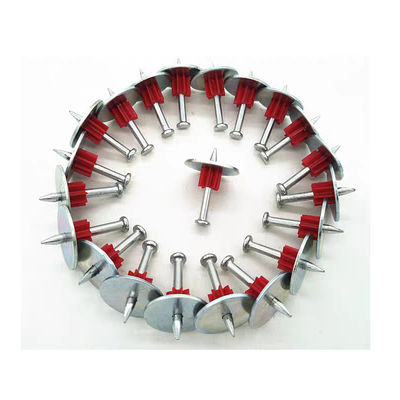 Traitement thermique standard GB HRC52-55 PDW PJ Ciment plaqué ciseaux de béton Drive Pin Shooting Nails