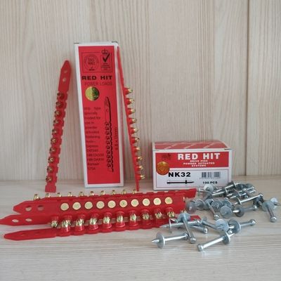 S1 JL RED HIT Charges de puissance.27 CAL 6.8 * 11 Cartouches avec et en acier au carbone