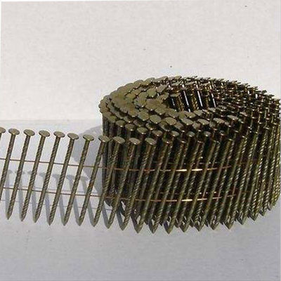 15° Collation angle fileté clous de bobine pour 5-7 mm de diamètre de la tête et la performance