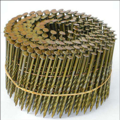 15° Collation angle fileté clous de bobine pour 5-7 mm de diamètre de la tête et la performance