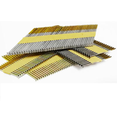 2 " 3-1/2 " ISO standard de l'encadrement des clous 34 degrés avec électro galvanisé