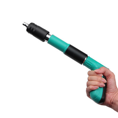 33cm Bleu Mini pistolet à clous Acier à faible bruit pour le mur de ciment Décoration intérieure industrielle