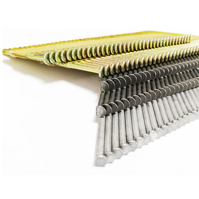 Fermeture professionnelle en acier 30 degrés bandes de papier clou pour le pistolet à clous