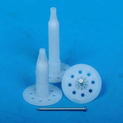 Clou isolant et cloison en plastique galvanisé pour les performances des murs extérieurs