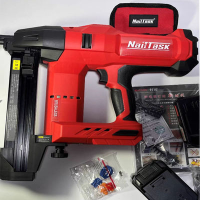 Support personnalisé OBM pistolet à clous DCCN90S2 batterie au lithium rechargeable pour le travail du bois