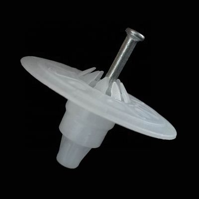 Longueur en acier 42 mm ongle de conservation de la chaleur 30 mm tête d'isolation en plastique de fixation diamètre 7,6 mm