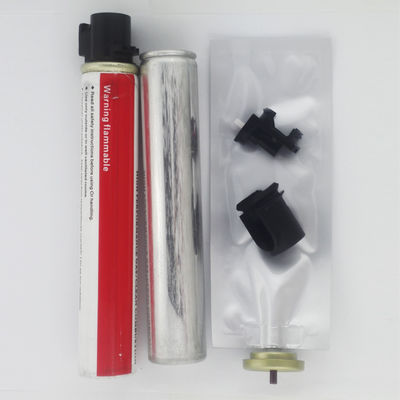 1.5 Années Date d'expiration Bouteille de gaz de pistolet à clous en acier pour applications industrielles