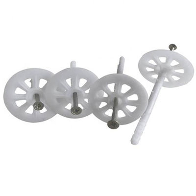 3.7mm Diamètre de la tige Des clous isolants en acier à tête plate pour l'installation de murs isolants