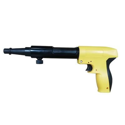 Pistolet à clous rouges portable pour fixer des clous de tir en béton en fer et en acier dans un rayon de 76 mm