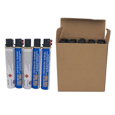 Cellule à combustible à gaz durable pour outils de construction à gaz 1000-1200 tires Capacité 80 ml