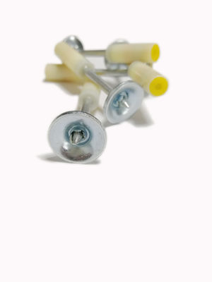 8.5 mm de diamètre de la tête. clous galvanisés de plafond clous de pistolet pour la décoration et la construction