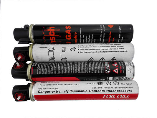 Performance durable Cylindre à gaz comprimé à pile à combustible de 165 mm avec 1000 coups