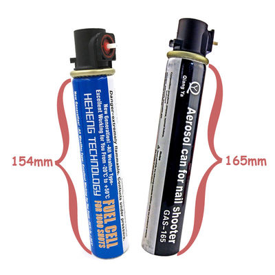Cellule à combustible de 165 mm pour le clou de béton au gaz 1000 coups de feu