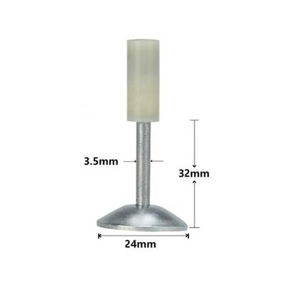 Fermetures de plafond intégrées, laveuse ronde, clous de plafond de 32 mm pour une fixation sûre