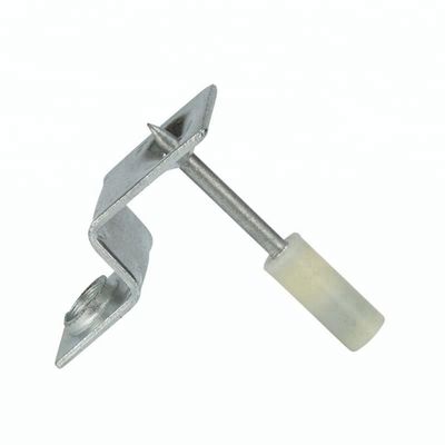 6 mm de diamètre de trou d'entraînement décoratif épingle de tir clou avec M8 plafond clip fixations de plafond